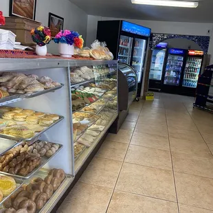 a variety of baked goods