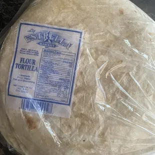 Fresh tortillas