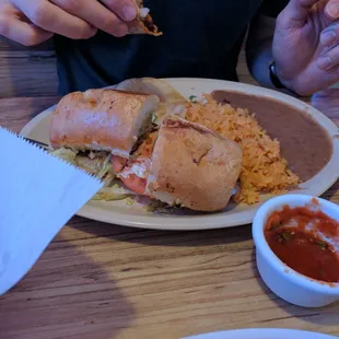 Torta taco combo