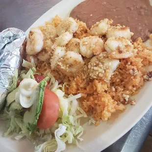 Camarones Al Ajo  Garlic Shrimp