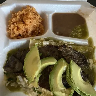 Green Chile Chicken Enchiladas