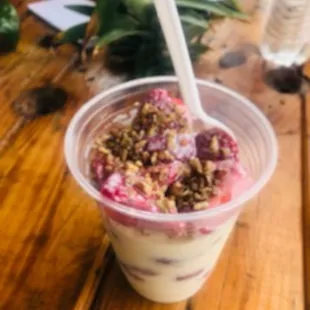 Strawberry with cream