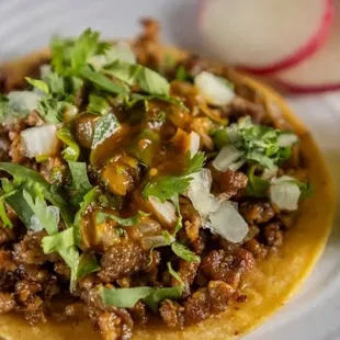 Asada  Onions  Cilantro