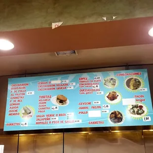 Menu..