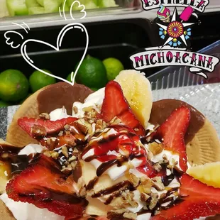 3 Maria's
This yummy sundae is plenty of flavors....
You got ice cream???