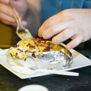 Loaded baked potato