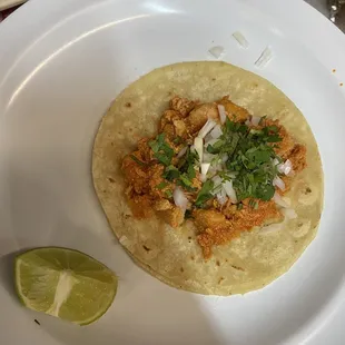 chicken taco