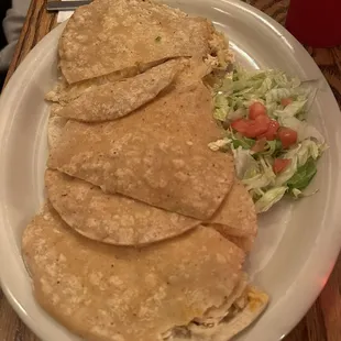 Corn quesadillas