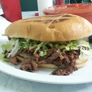 Torta de fajita $5