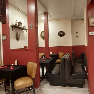 the interior of a restaurant