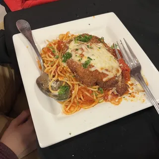 Chicken Cutlet Parmigiana