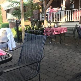 Outside seating area