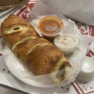 Sausage, Peppers & Onion (Stromboli)