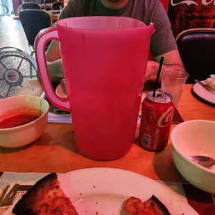 When you ask for ice water you get ice water.