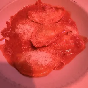 Lobster ravioli