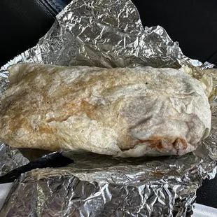 Al Pastore burrito not so great