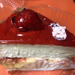 Strawberry Pound Cake Combo Slice!