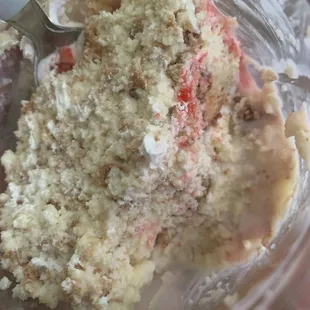 I tried my hardest to finish half