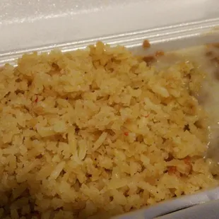 Best Rice And Beans I've Ever Had To Go.