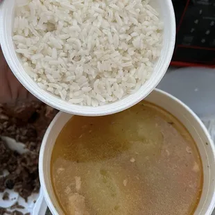 Sancocho n rice