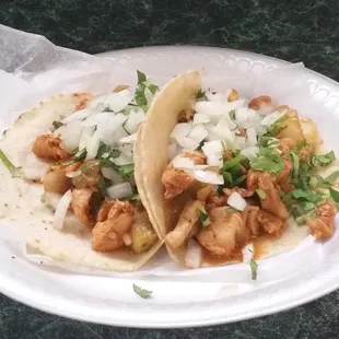 Tasty Chicken tacos!