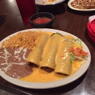 Beef Enchiladas