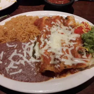 Shrimp Enchiladas
