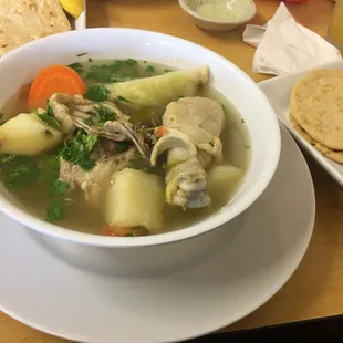 Caldo de pollo