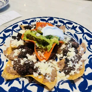 Now the nachos fajita with queso fresco wow !