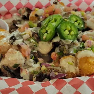 Tator tot Nachos