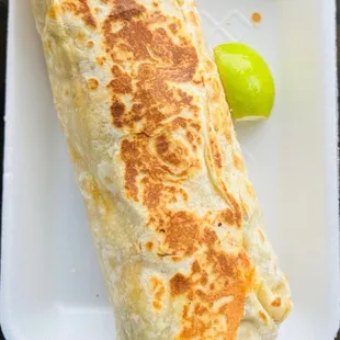 Carne Asada Burrito.