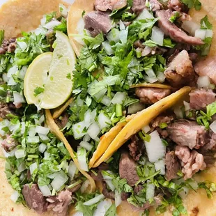 Tacos de cabeza (beef head), I love it!