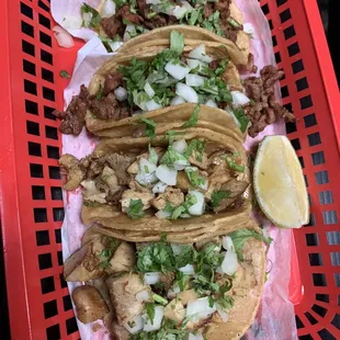 Tacos - Pastor and Chicken (10/2023)