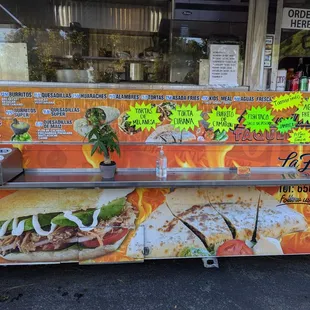 La Familia menu as of 2024-08-10 :)