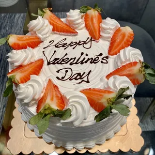 Strawberry Cream Cake