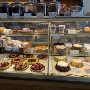 Tarts and cakes