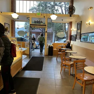 Inside