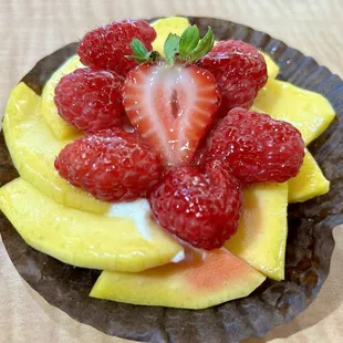 Delicious fruit tart!