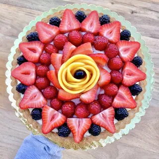 Fresh Berries And Cream