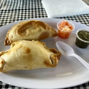 a plate of food