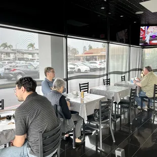 Inside dining