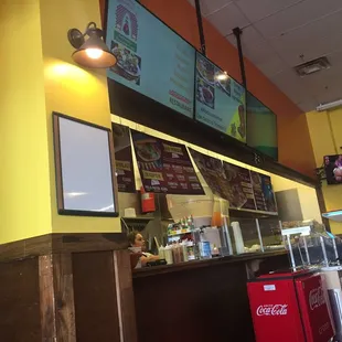 Counter service window