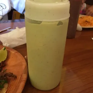 This green sauce was FIRE!