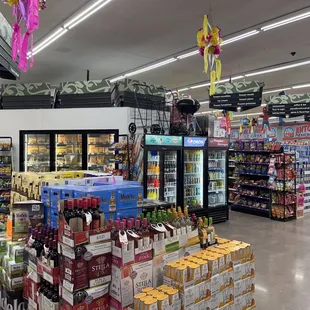 a view of a grocery store