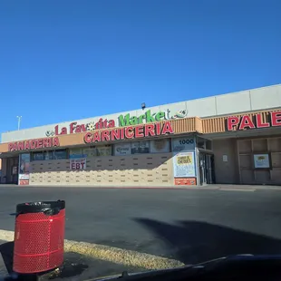 Storefront during the afternoon