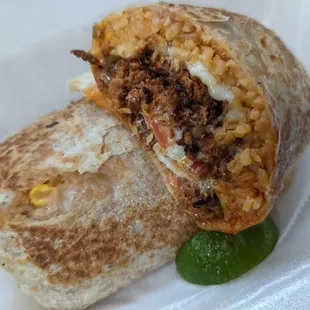 Al Pastor Burrito