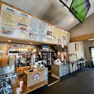 La Favorita Taqueria Interior Menu