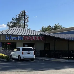 Front of the restaurant