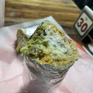 Super Burrito with Carne Asada