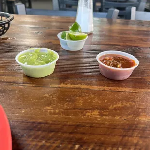 Green salsa is fire